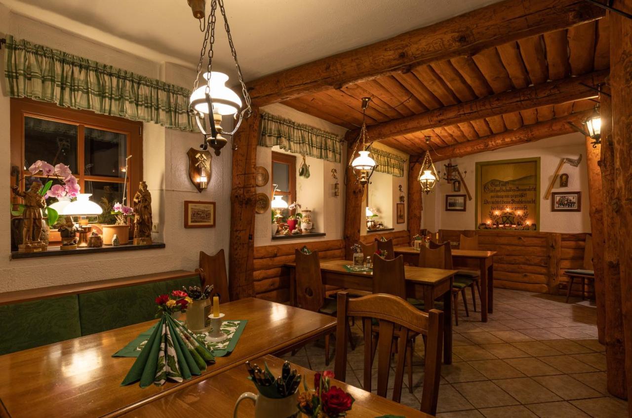 Pension Und Gaststaette Zur Knappenschaenke Thermalbad Wiesenbad Exterior foto